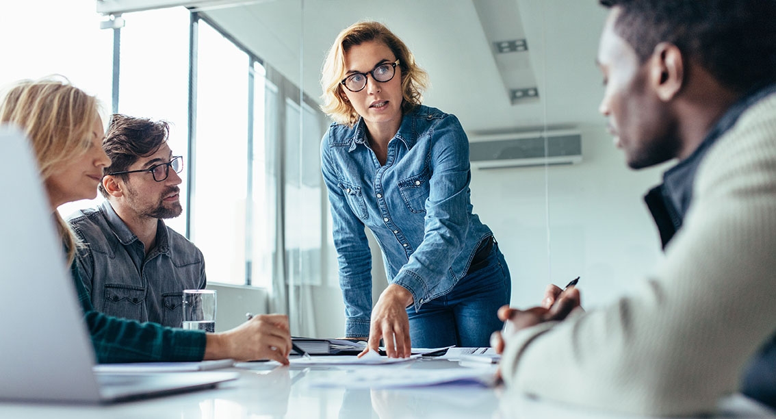 volunteer leadership development in a meeting room