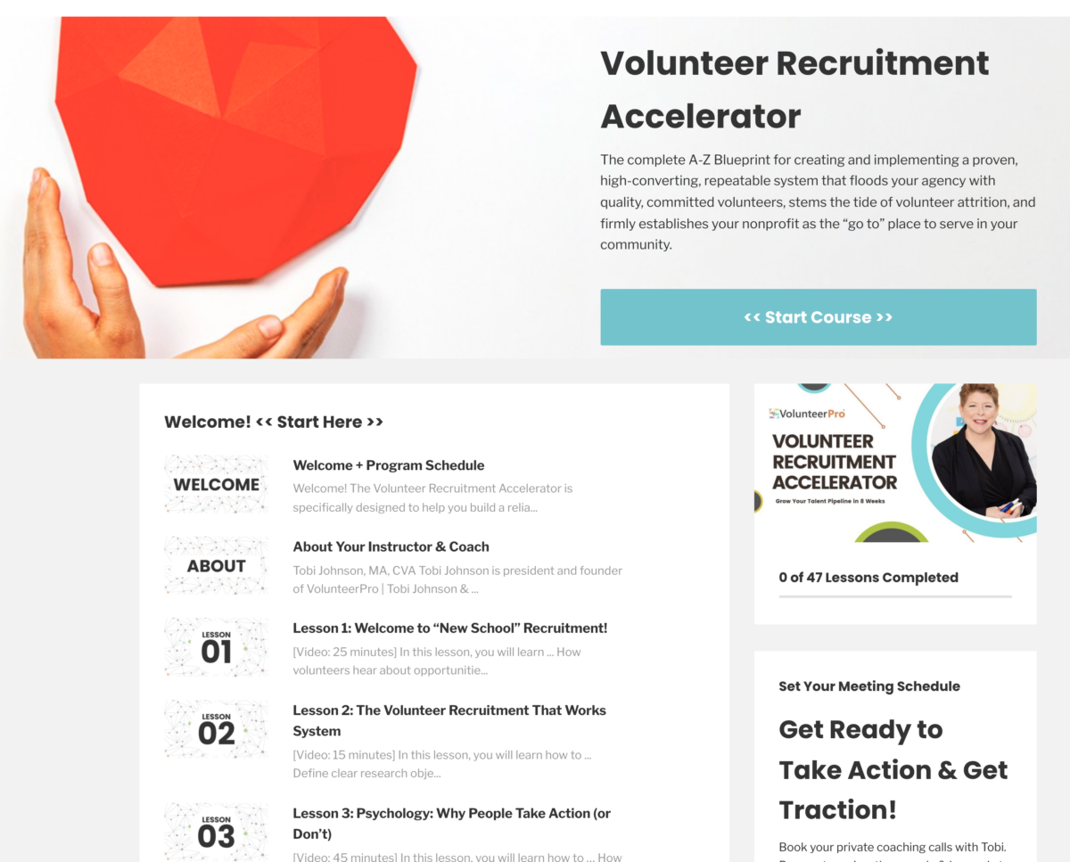 Volunteer Recruitment Strategies That Work - Tobi Johnson & Associates