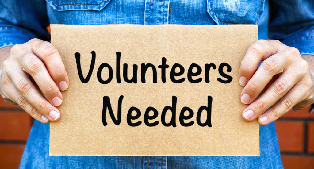  volunteer recruitment strategies sign