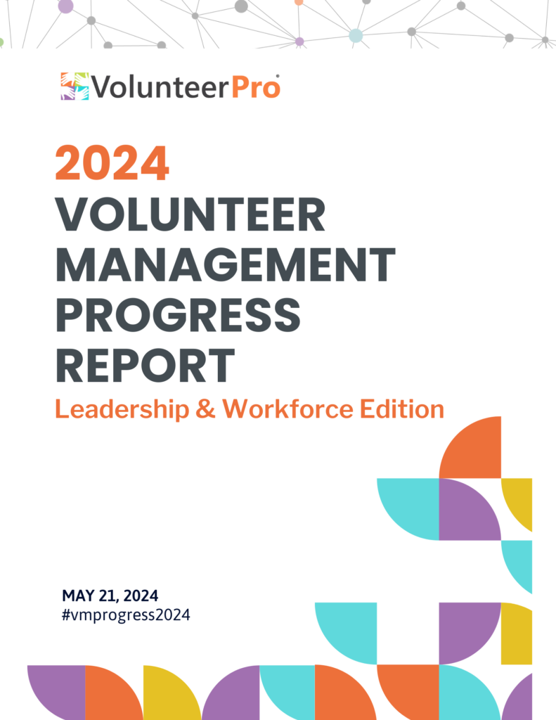 volunteer management report cover
