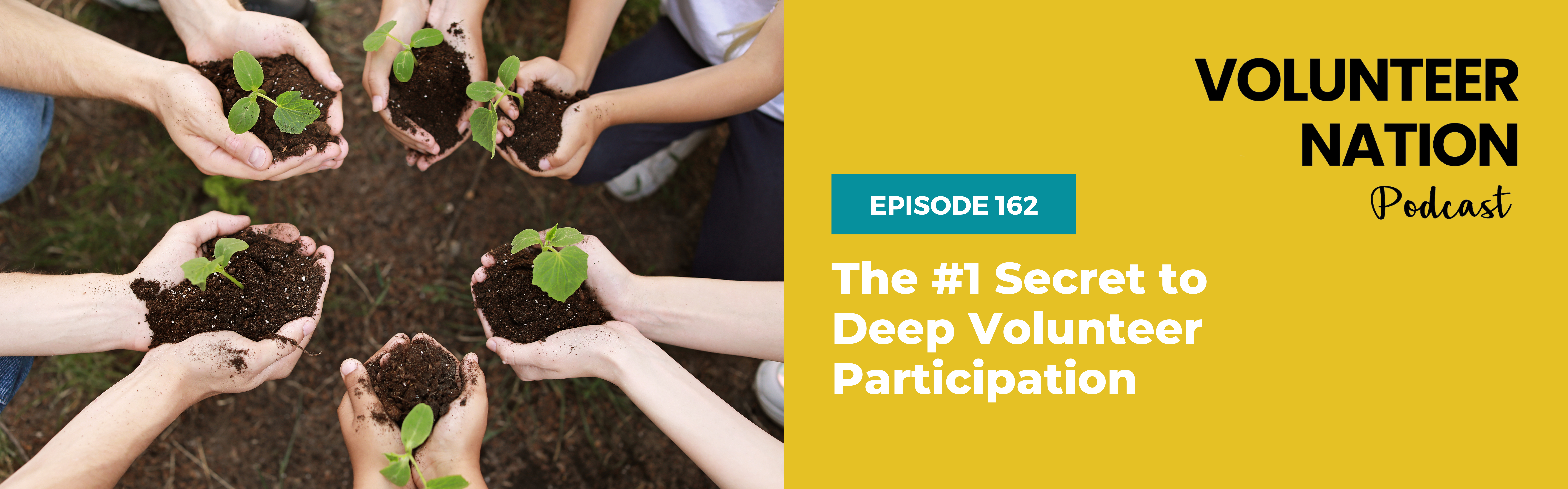 TOBI JOHNSON WEBSITE PODCAST THUMBNAIL 162 - The #1 Secret to Deep Volunteer Participation